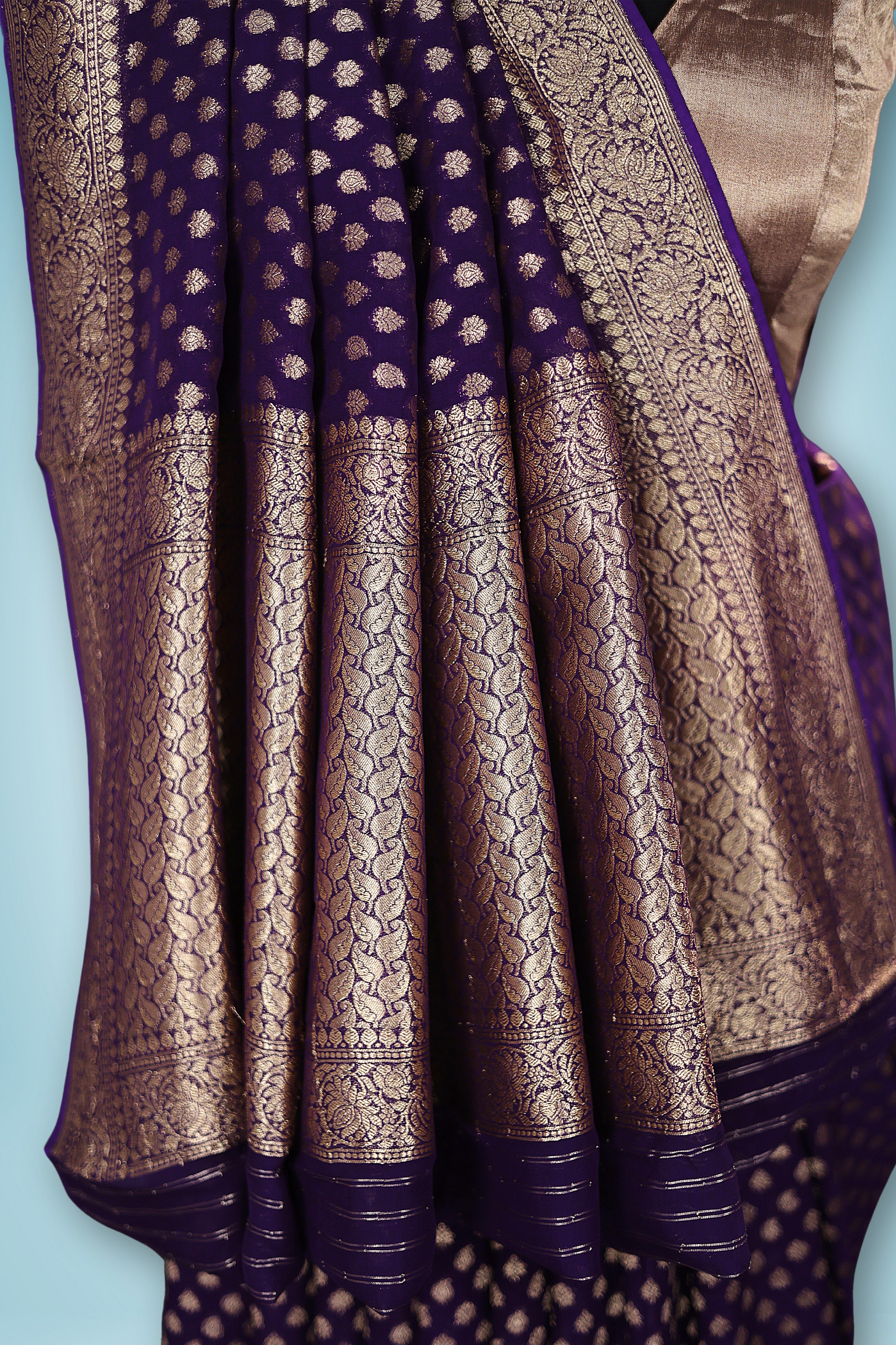 Semi Khaddi Banarasi