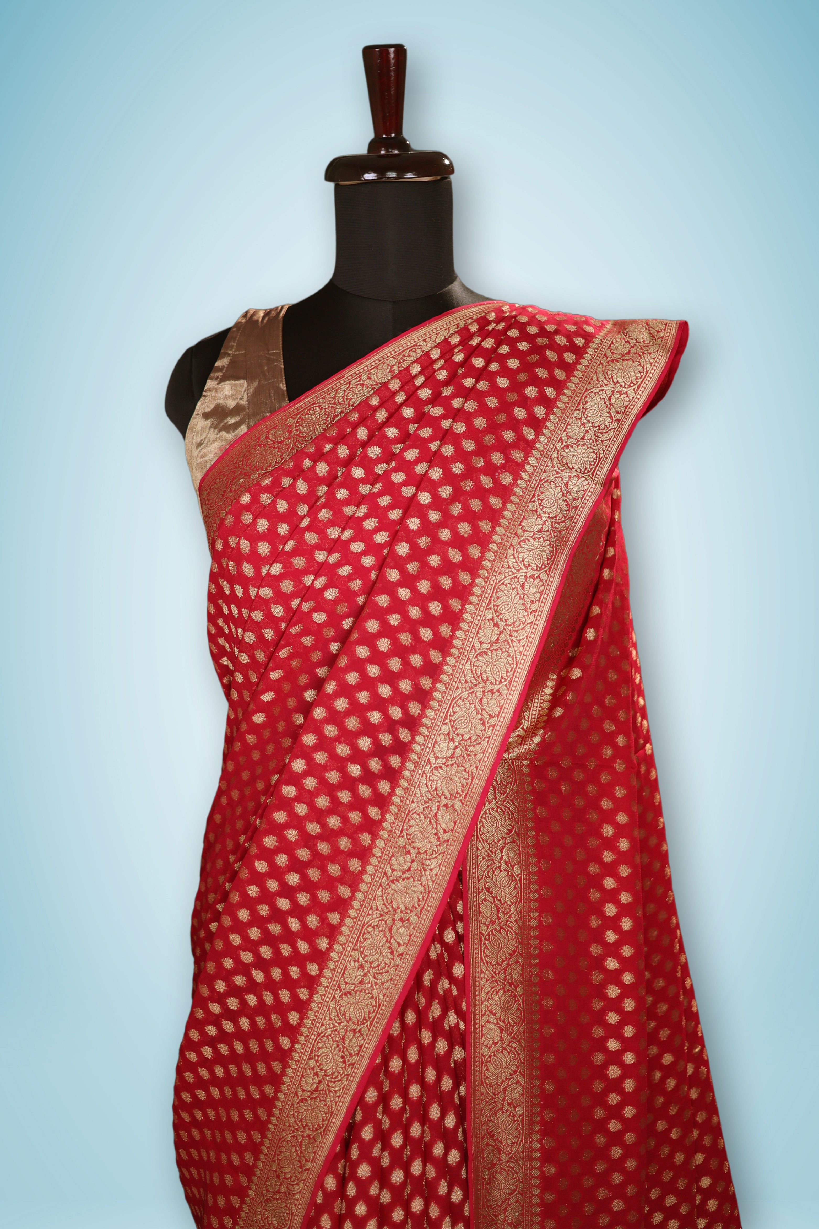 Semi Khaddi Banarasi