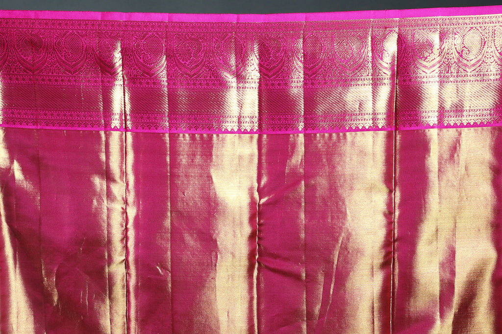 Mauf Tissue Kanjivaram Saree with Blouse Piece