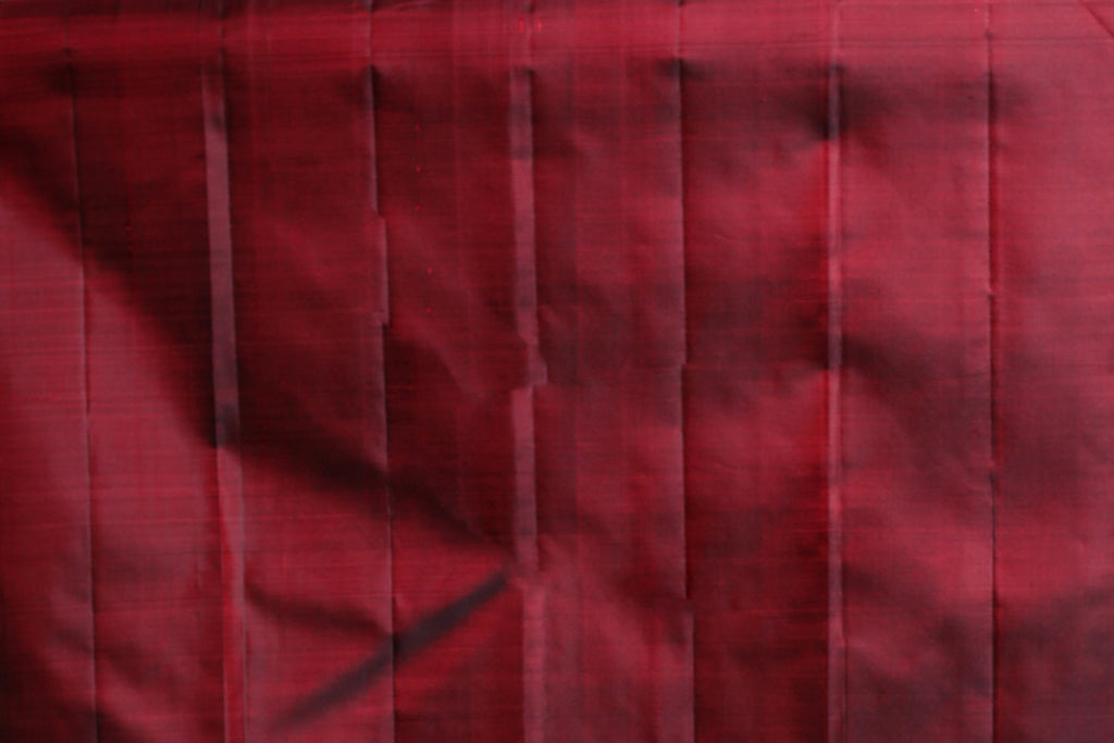Multicolor Checks kanjivaram Saree with Blouse Piece