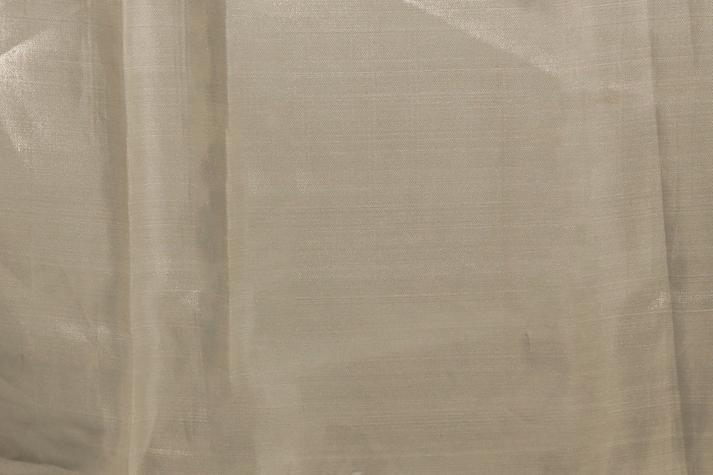 Offwhite  Organza Saree with Blouse Piece