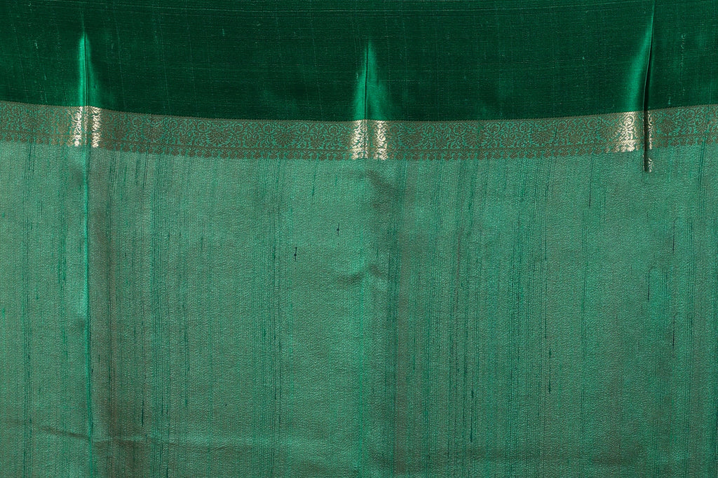 Purple Pure Tussar With Satin Border Saree With Blouse Piece