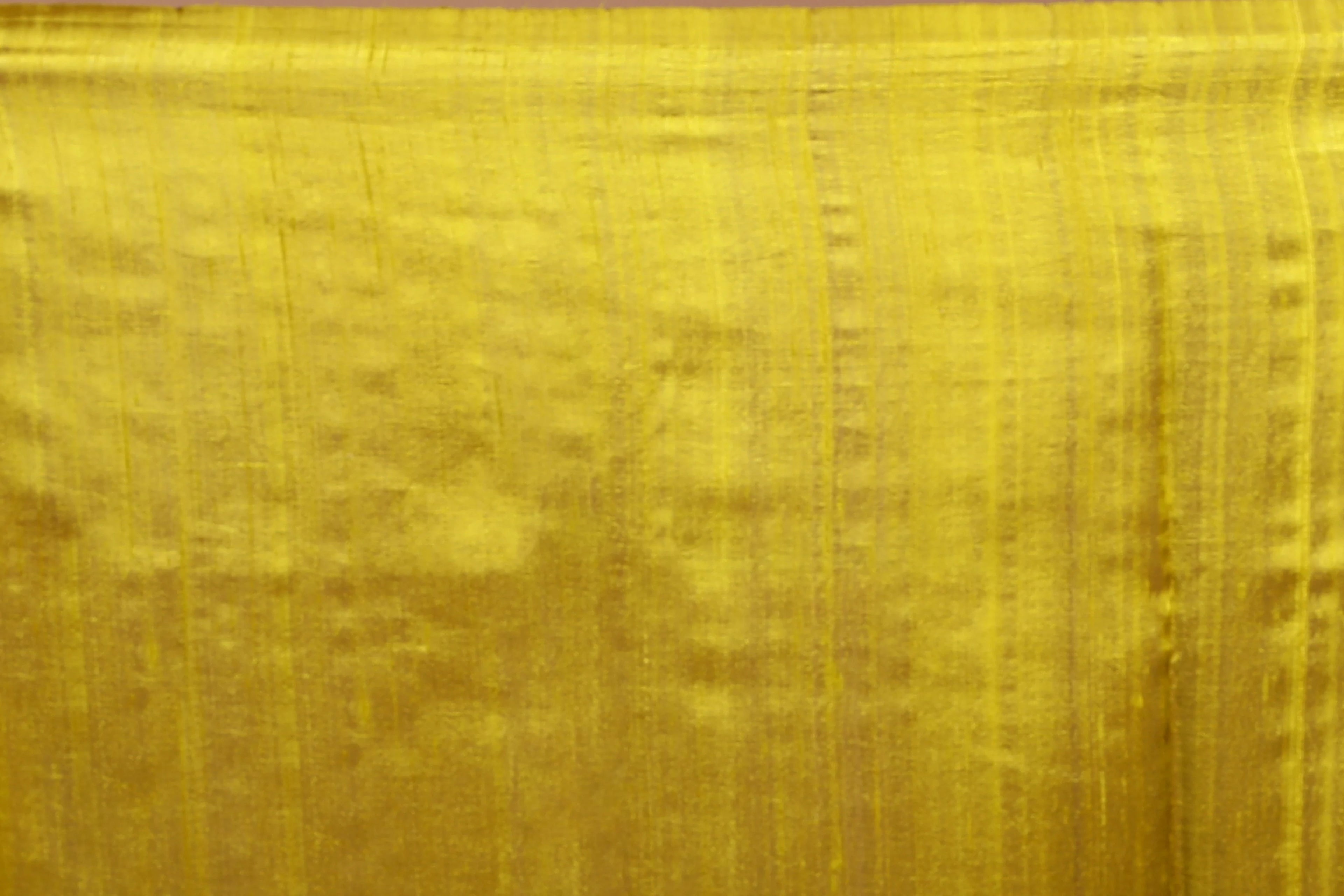 Lime Yellow Raw Silk Banarasi Saree With Blouse Piece