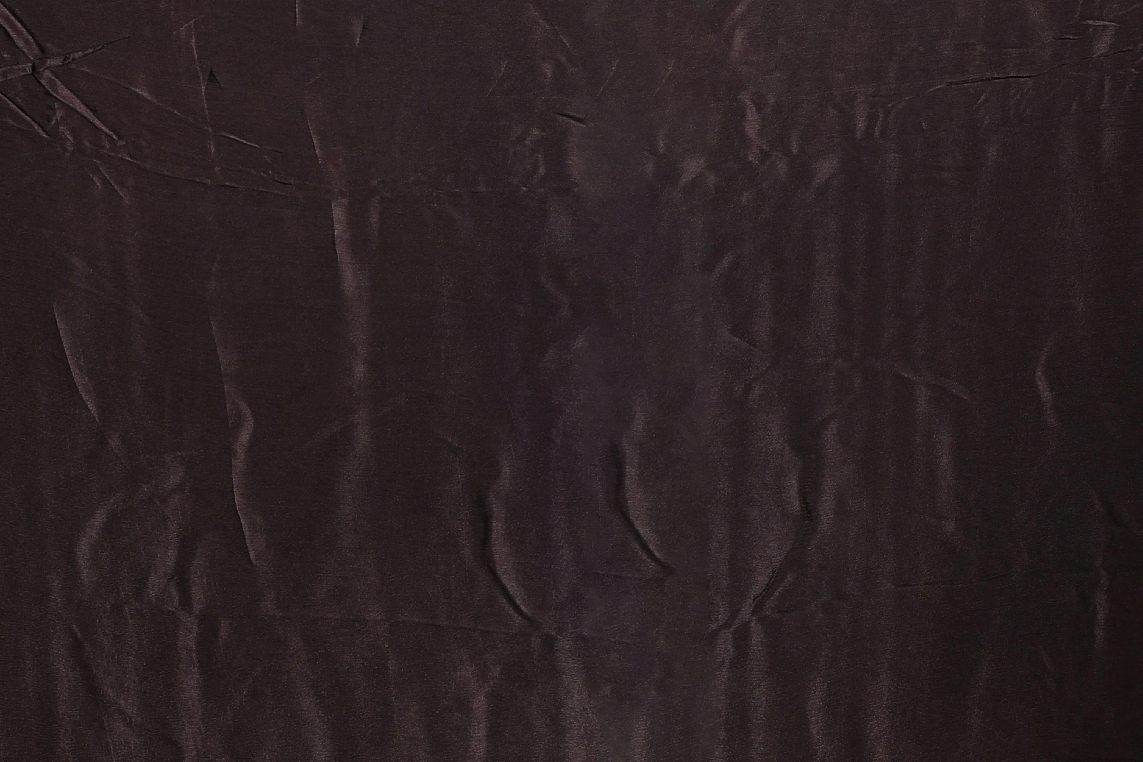 Choclate Rani Shaded Satin Saree With Blouse Piece
