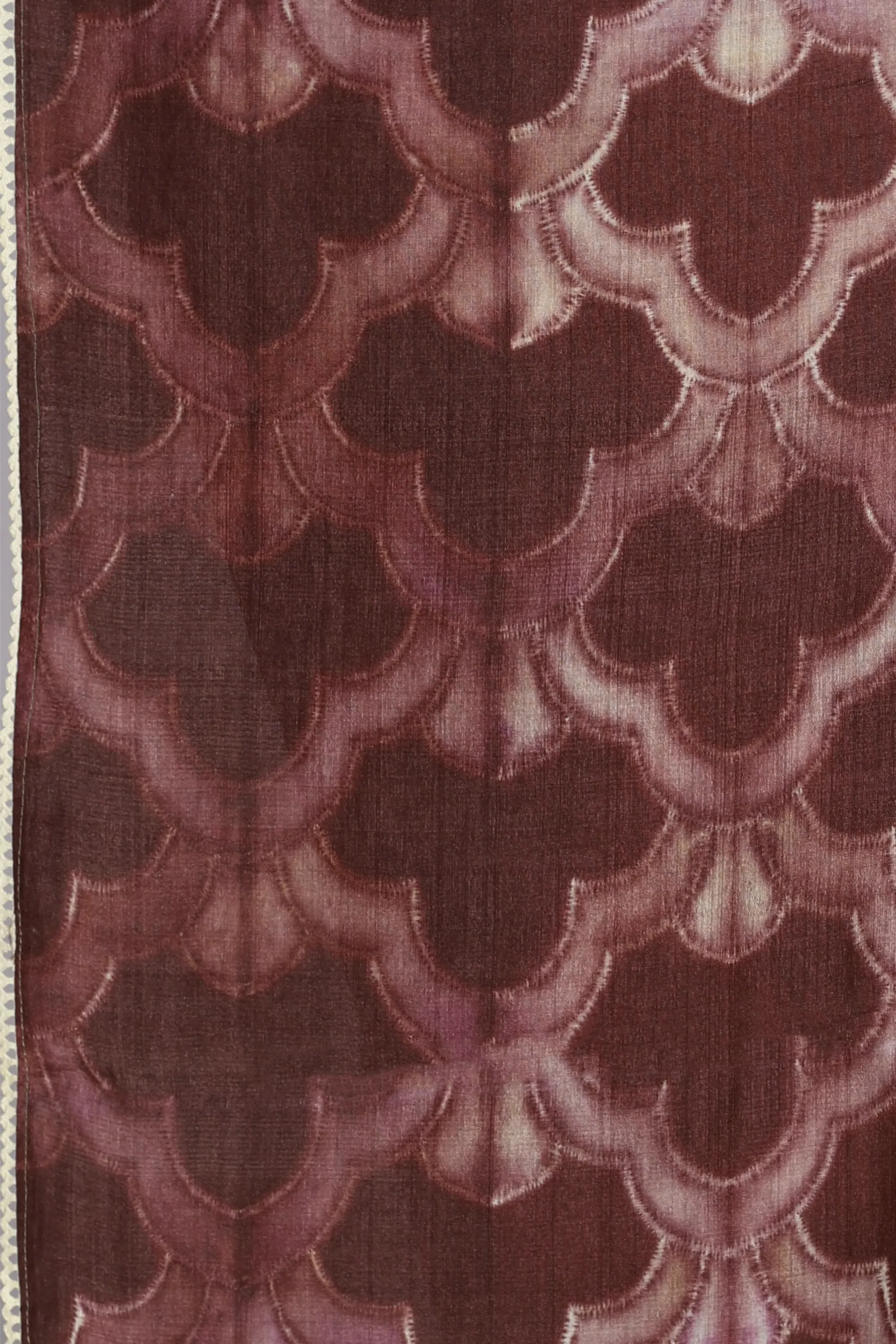 Magenda Shaded Tussar Saree With Blouse Piece