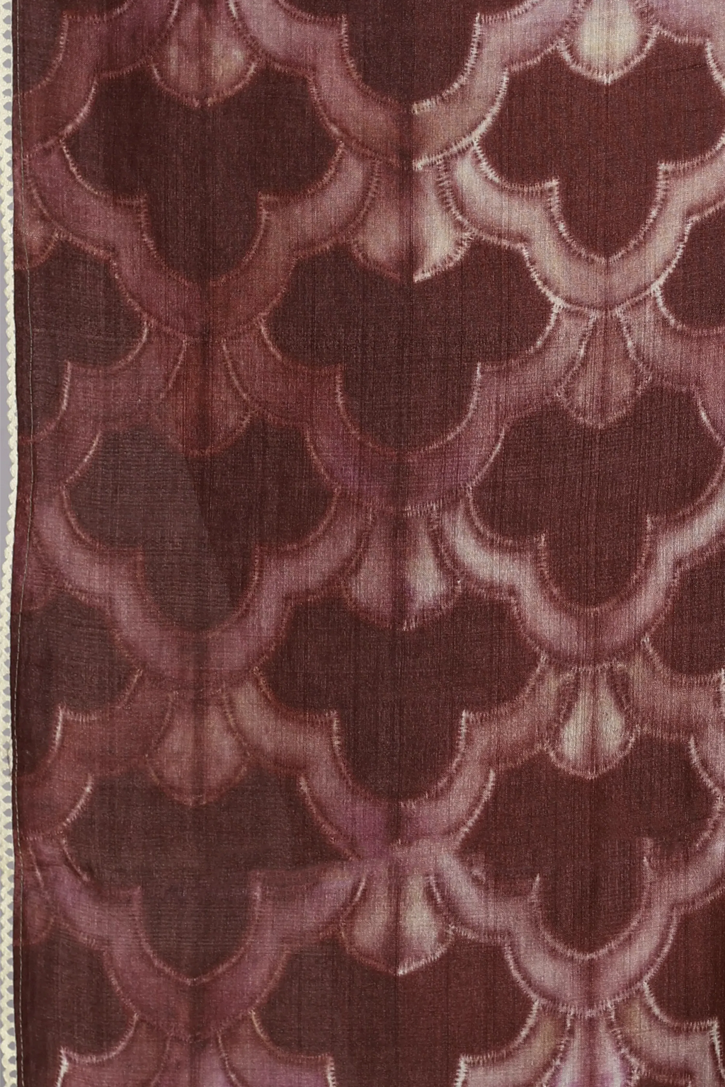 Magenda Shaded Tussar Saree With Blouse Piece