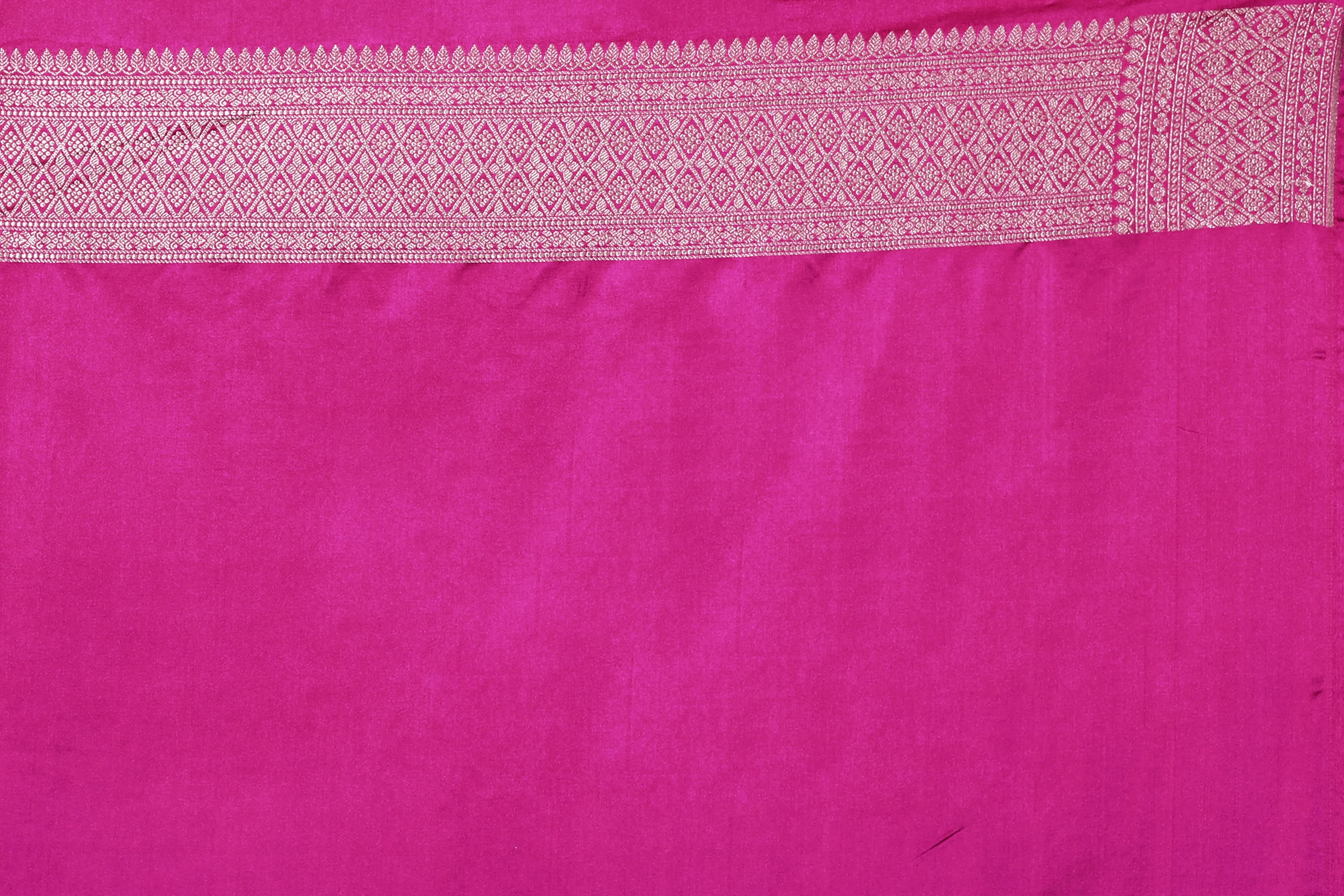Light Magenda Semi Mashru Saree With Blouse Piece