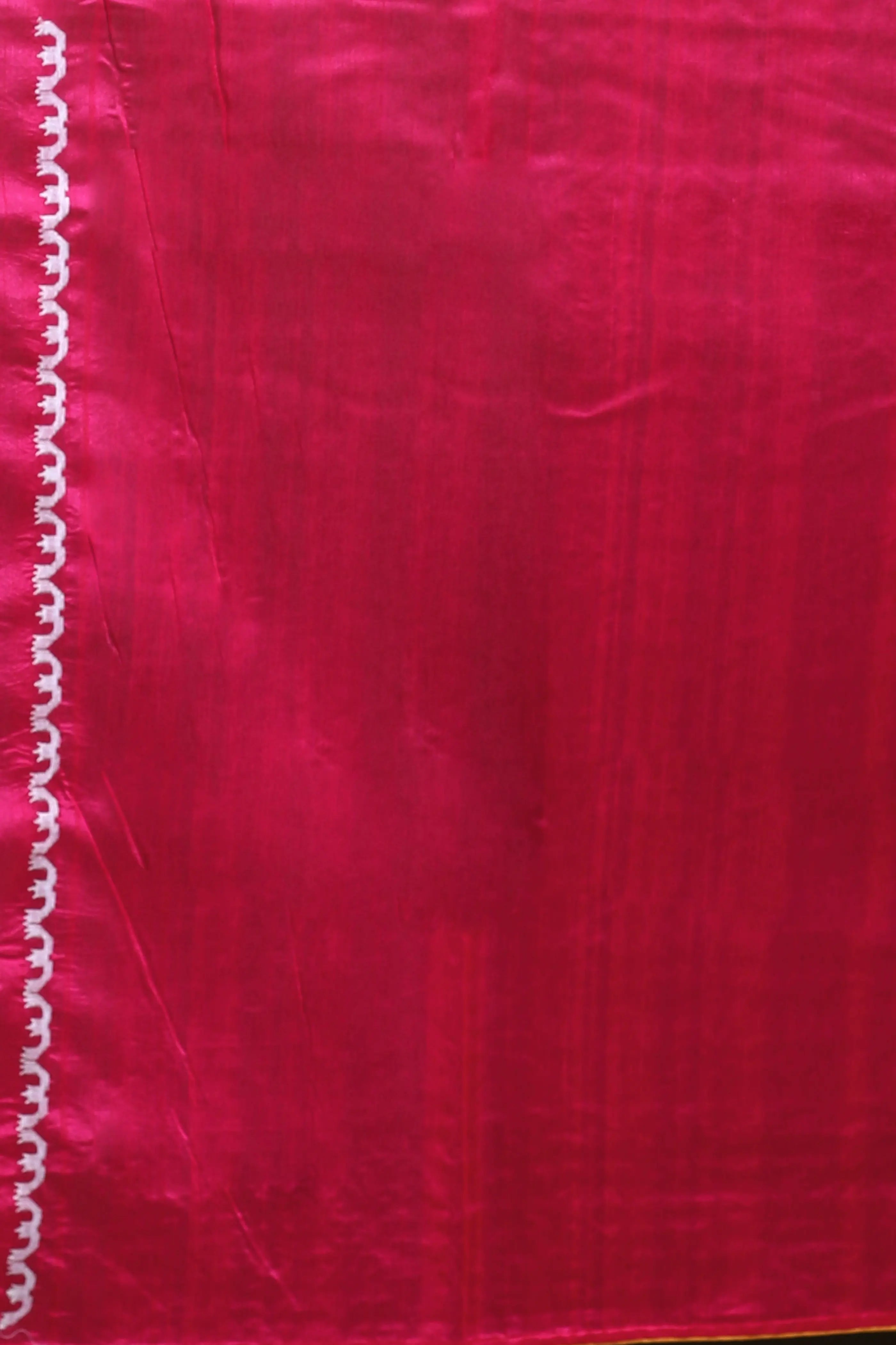 Rani Blended Tussar Jamdani Saree with Blouse Piece