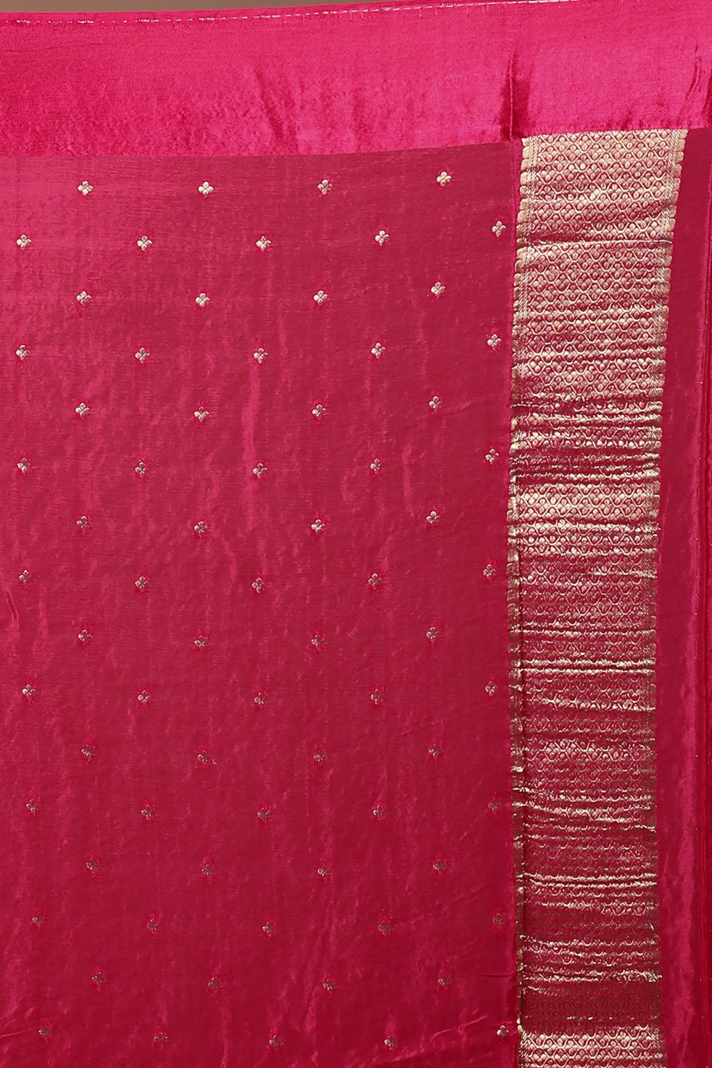 Rani Blended Mashru Saree with Blouse Piece