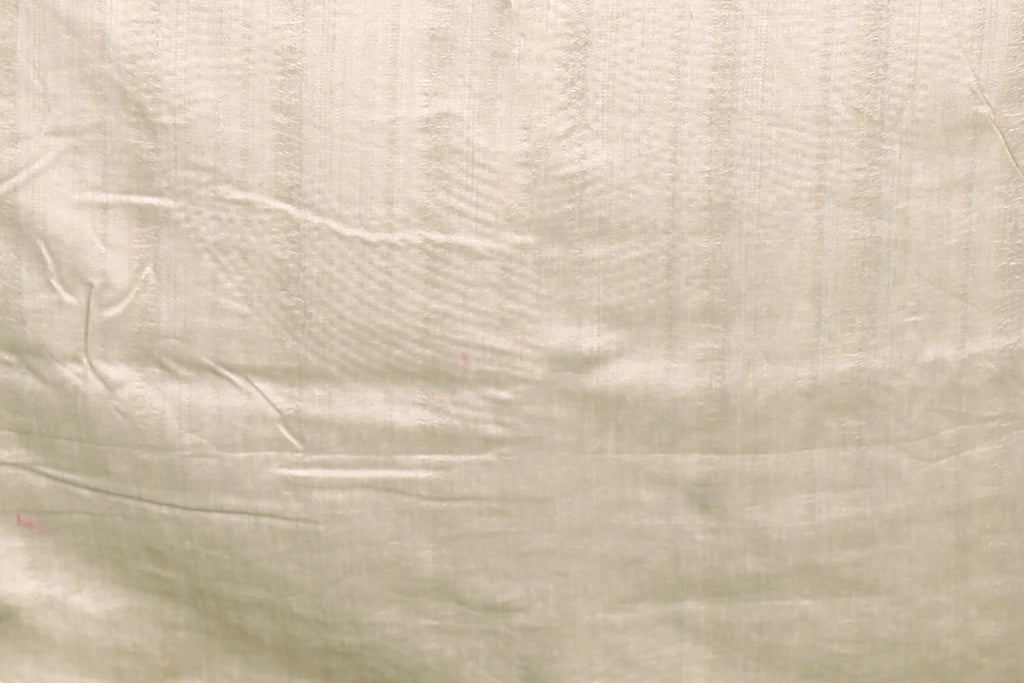 Beige Blended Semi Tussar Saree with Blouse Piece