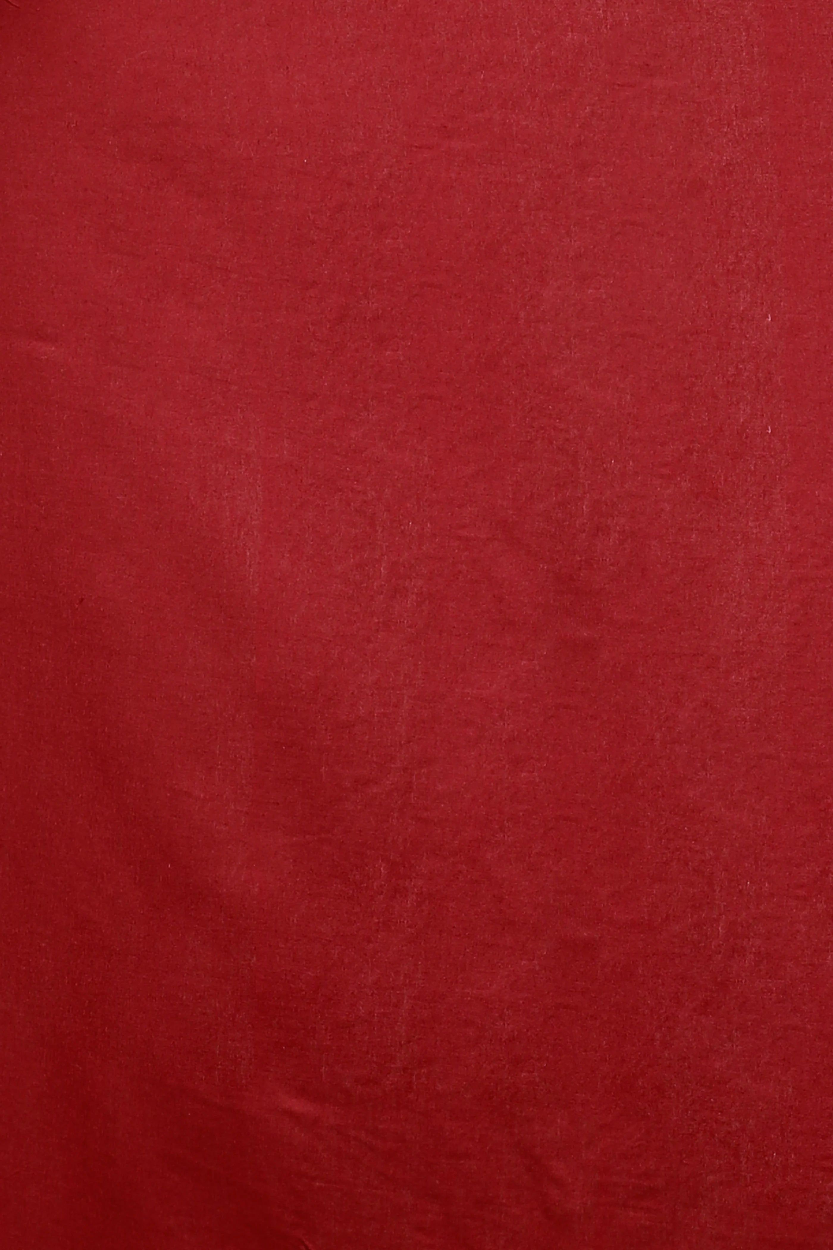 Red Tussar Jamdani Saree with Blouse Piece