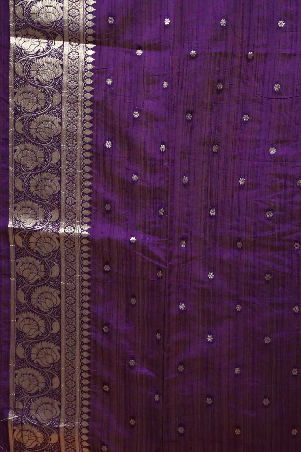Mustard Yellow Linen Banarasi Saree with Blouse Piece