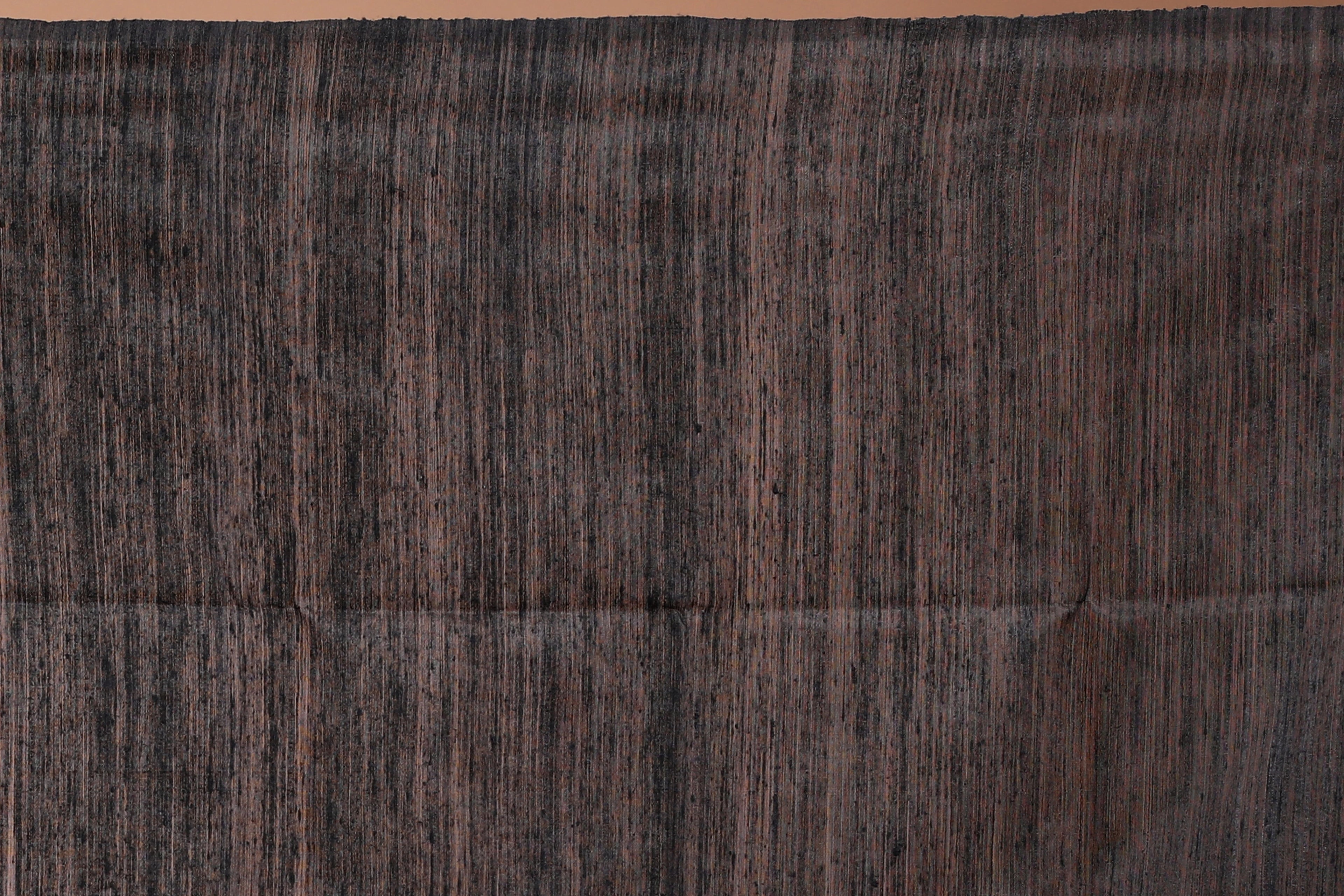 Black Muslin Sequence Work Saree with Blouse Piece