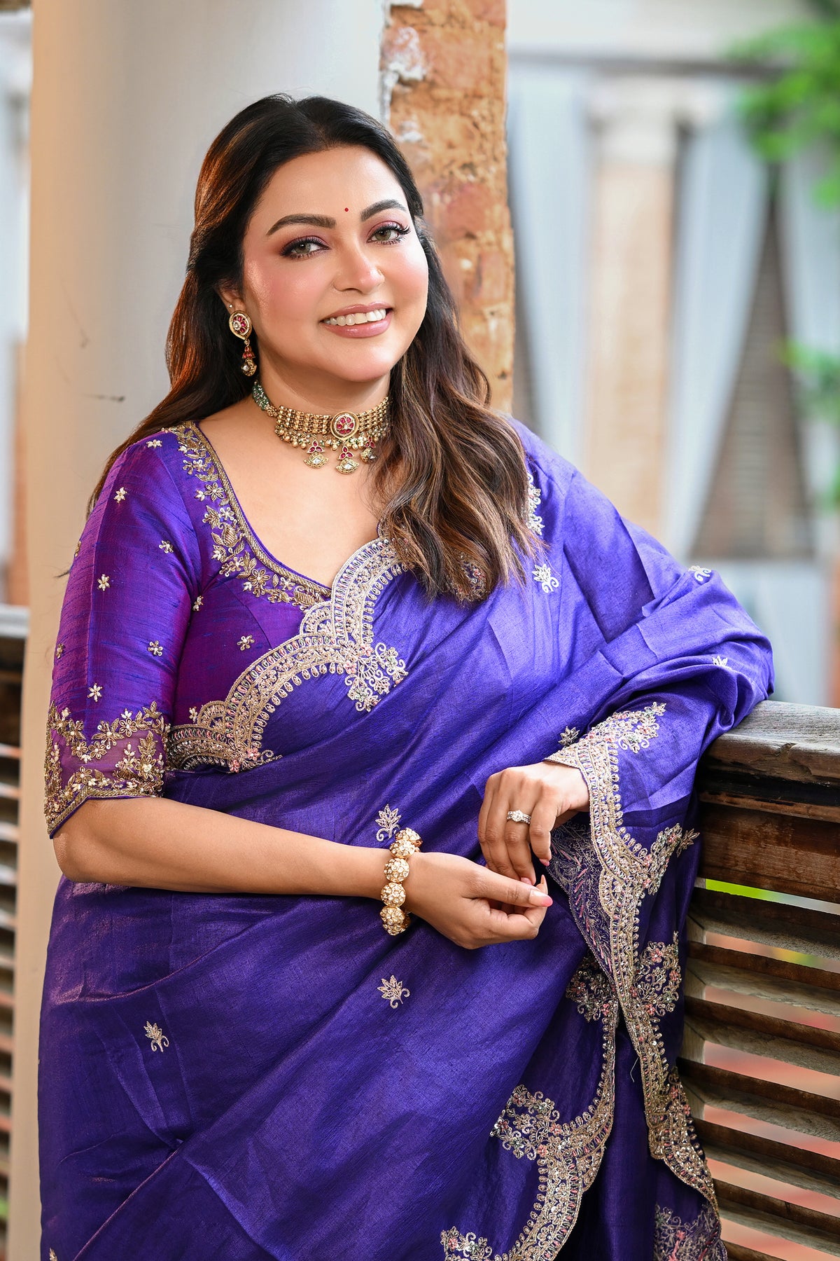 Tussar Zardosi