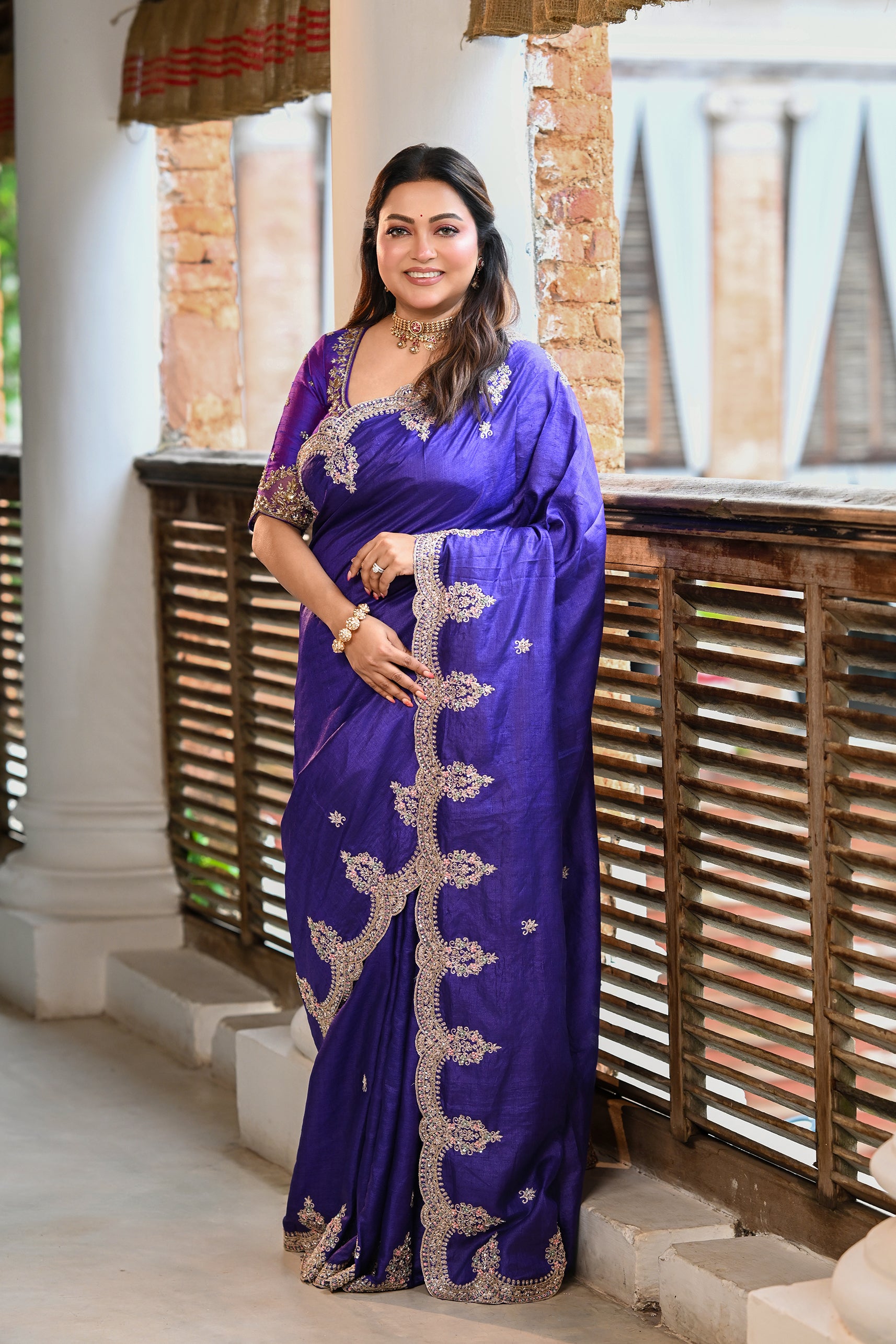 Tussar Zardosi