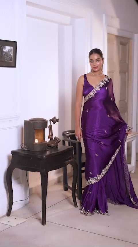 Satin Zardosi Work