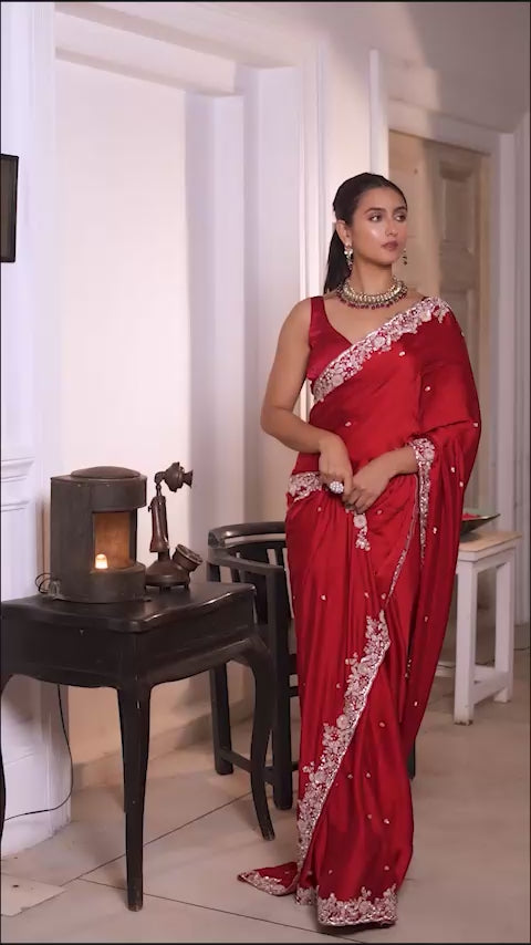Satin Zardosi Work