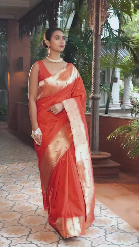 Pure Silk Paithani