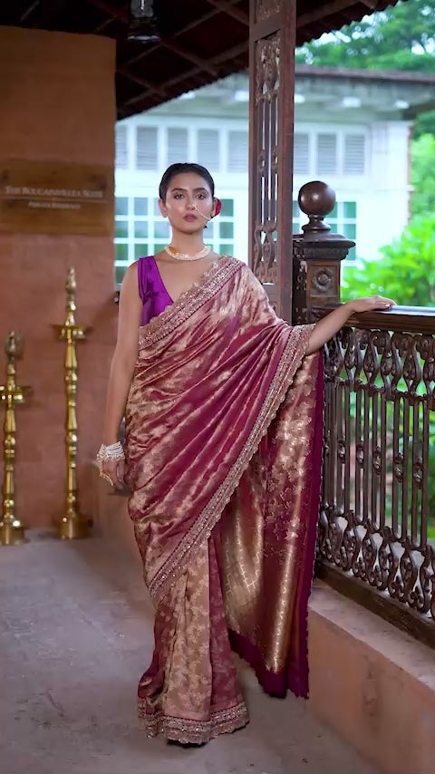 Exclusive Tissue Banarasi Zardosi Work